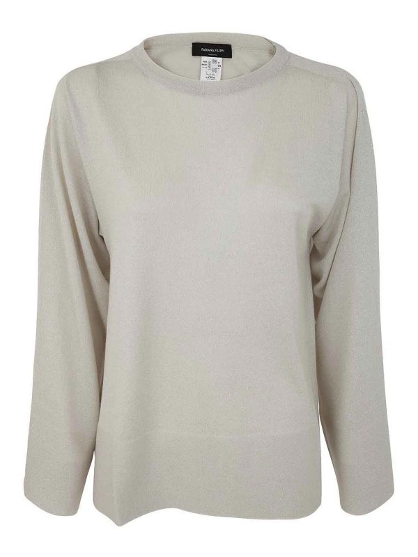 FABIANA FILIPPI: クルーネック - クルーネック - ブラウン