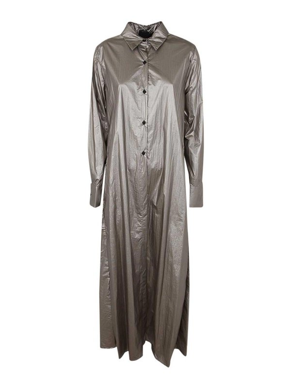 MARIA CALDERARA: シャツ - シャツ - 銀