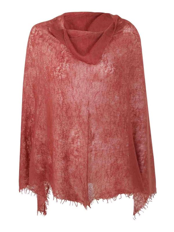 MIRROR IN THE SKY: Capes &  Ponchos - Semi felted poncho