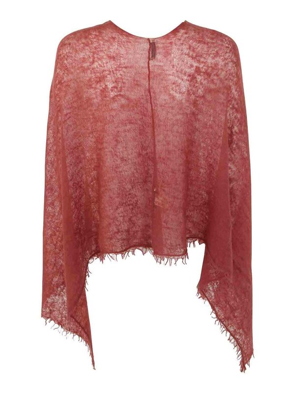 MIRROR IN THE SKY: Capes &  Ponchos online - Semi felted poncho