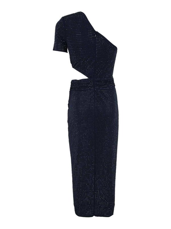 Self Portrait: Knielange Kleider online - Knielanges Kleid - Blau