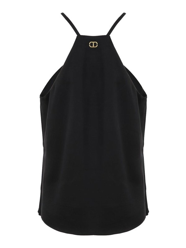 TWINSET: Tops und Tank Tops online - Top - Schwarz
