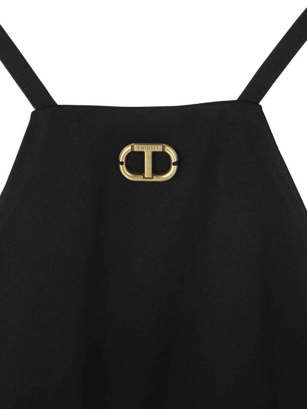 The Best Shops TWINSET: Tops und Tank Tops - Top - Schwarz