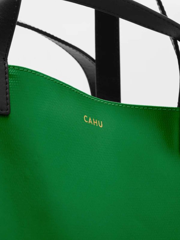 CAHU: Handtaschen online - Shopper - Grün