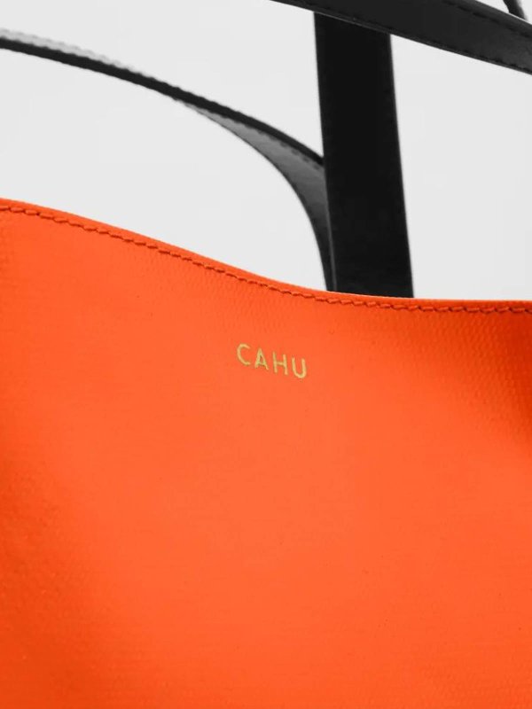 CAHU: トートバッグ online - トートバッグ - オレンジ