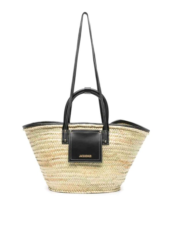JACQUEMUS: totes bags - Le Petit Panier Soli bag