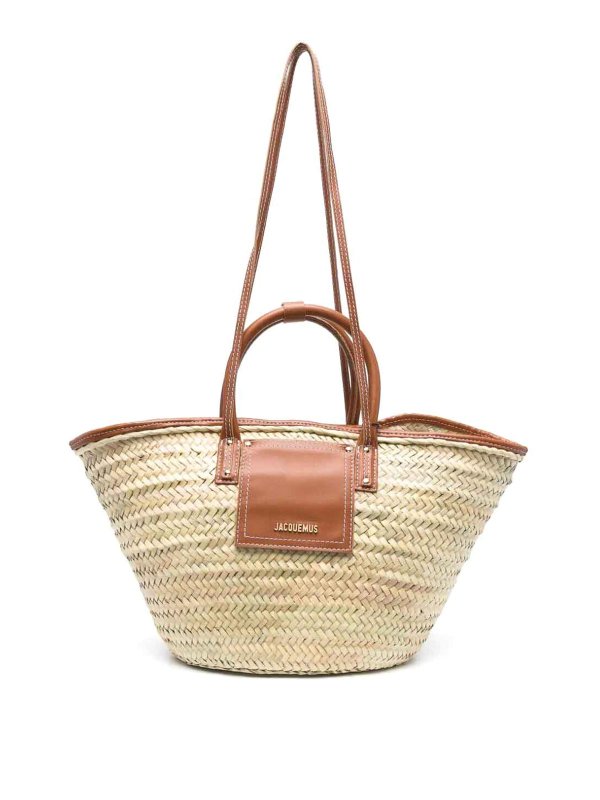 JACQUEMUS: Handtaschen - Shopper - Braun