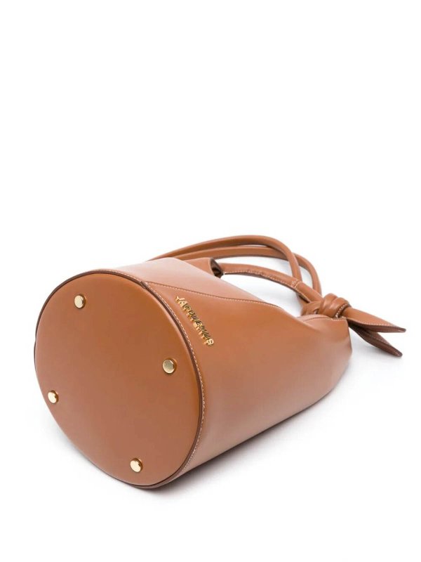JACQUEMUS: Bucket bags online - Le Petit Tourni bucket bag