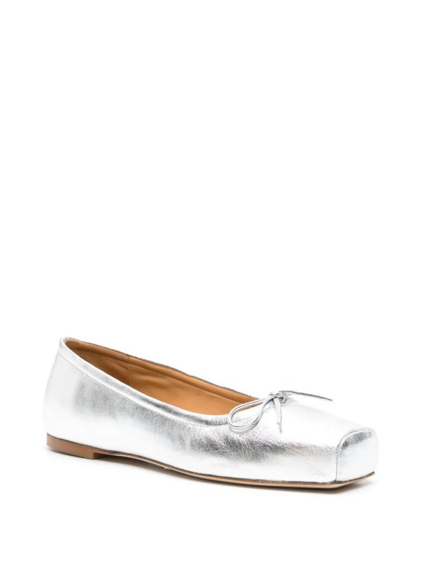 Gabriella laminated flat shoes shop online: AEYDE