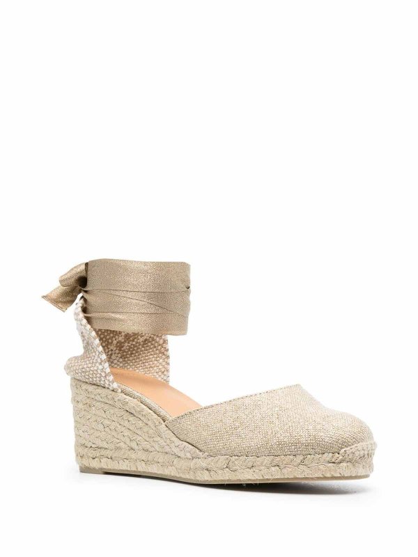 Espadrilles - Metallic shop online: CASTANER