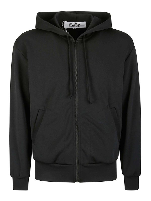 COMME DES GARCONS: Sweatshirts & Sweaters - Black sweatshirt