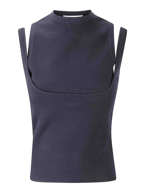 16 ARLINGTON: トップス＆タンクトップ - トップ/タンクトップ - ブルー