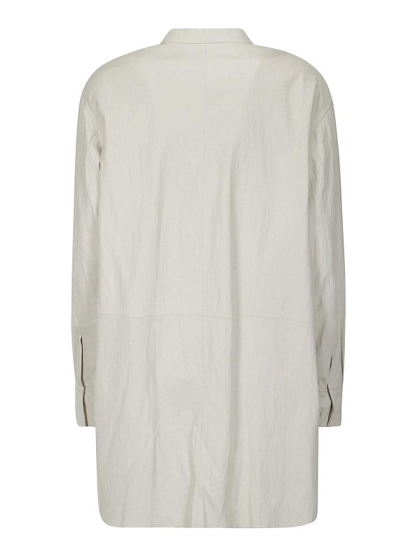 DESA 1972: leather jacket online - Leather shirt