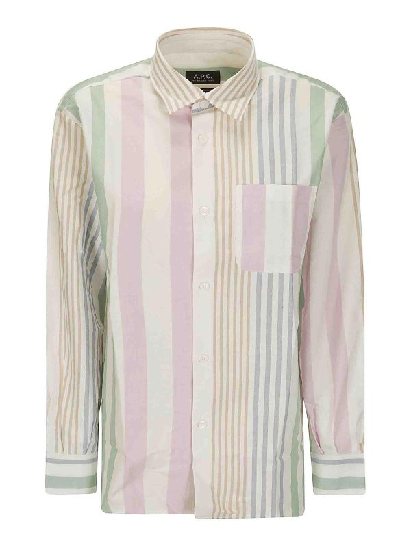 A.P.C.: Hemden - Hemd - Bunt