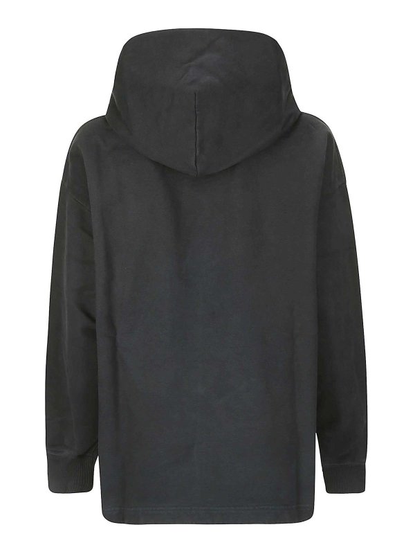Acne Studios: Sweatshirts und Pullover online - Sweatshirt - Schwarz