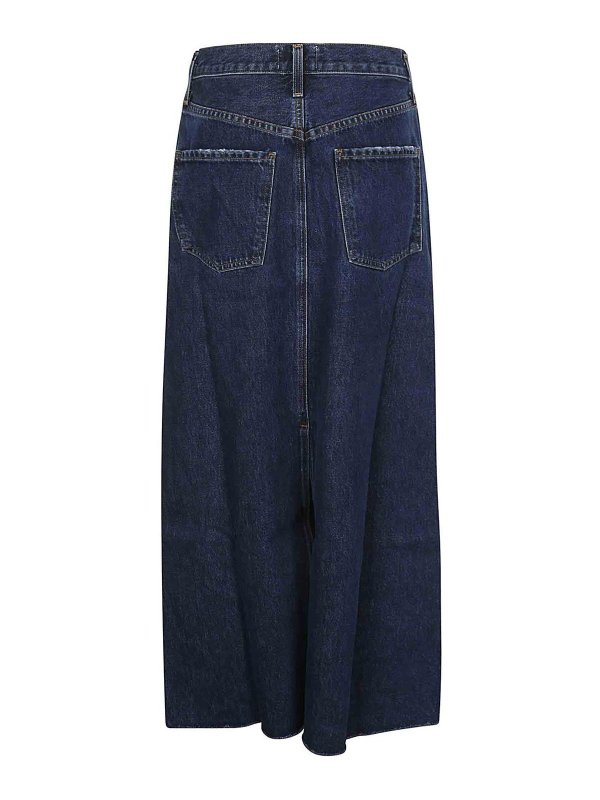 AGOLDE: Lange Röcke online - Midirock - Rot