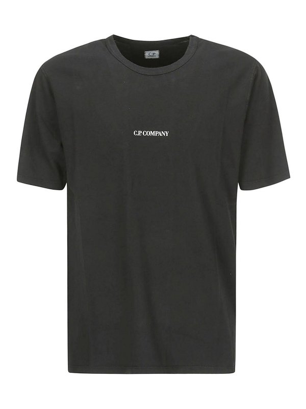 C.P. COMPANY: T-shirts - T-Shirt - Schwarz