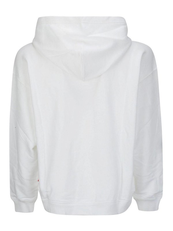 DIESEL: Sweatshirts und Pullover online - Sweatshirt - Weiß