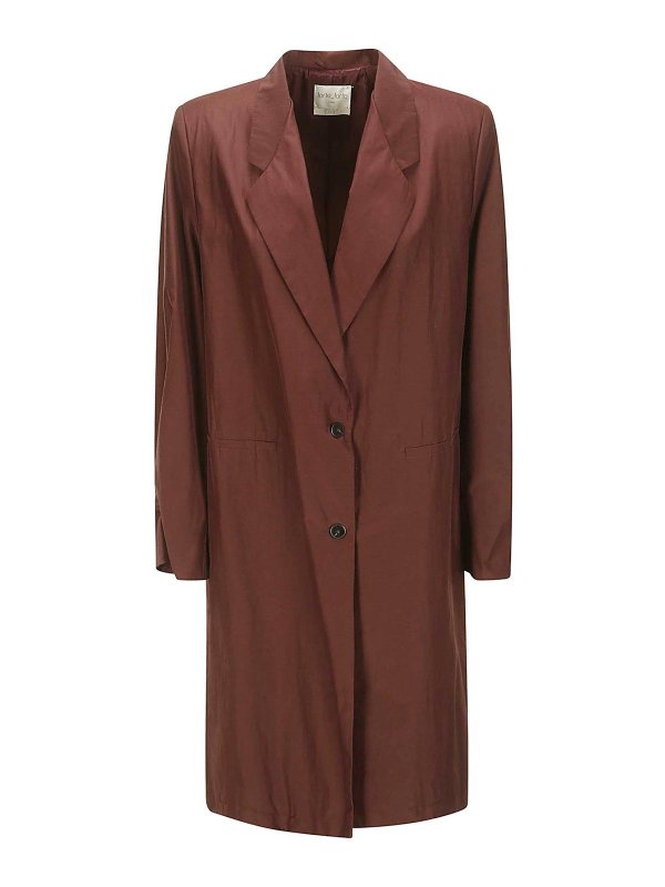 FORTE FORTE: Kurze Mäntel - Kurzer Mantel - Braun