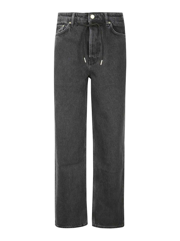 GANNI: ブーツカットジーンズ - ブーツカットジーンズ - ブルー