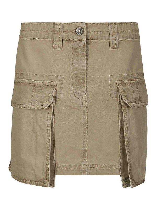 GOLDEN GOOSE: Minifaldas - Minifalda - Beis