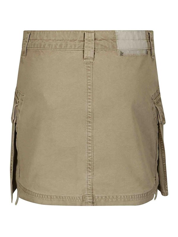 GOLDEN GOOSE: Minifaldas online - Minifalda - Beis