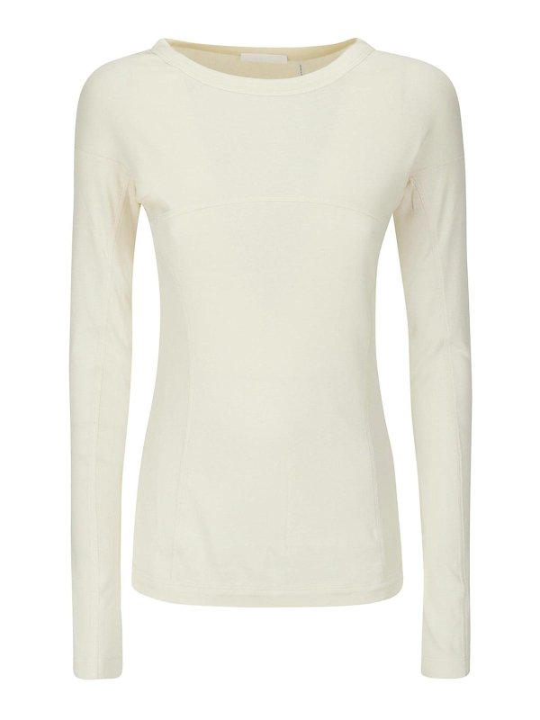 HELMUT LANG: Tops und Tank Tops - Top - Weiß