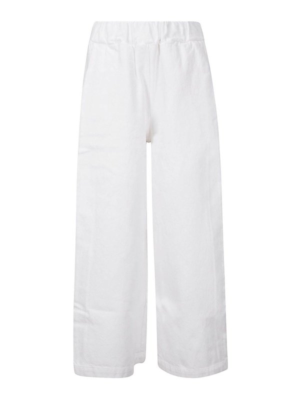 LABO.ART: Casual Hosen - Casual Hose - Weiß