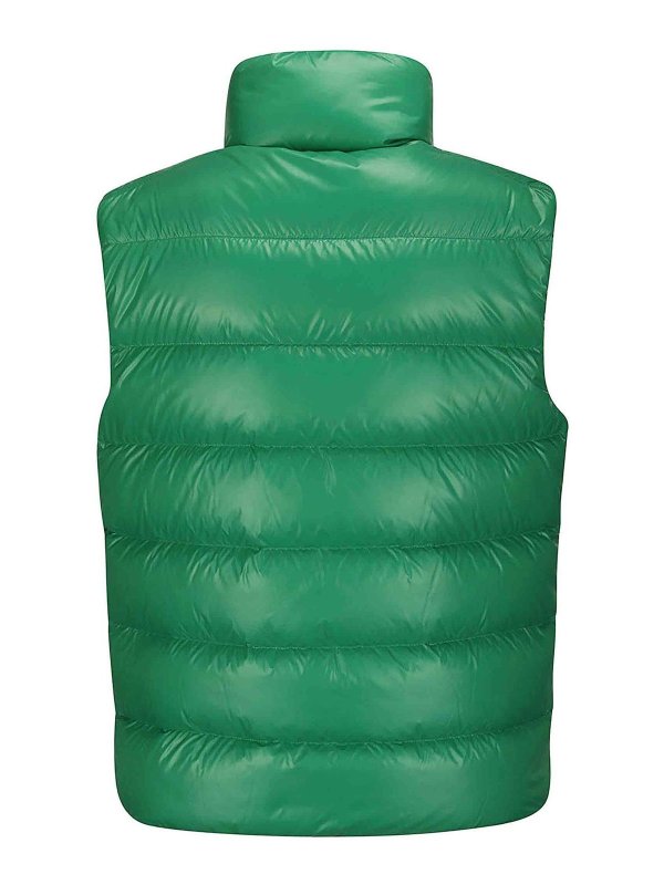 MONCLER: Kurze Daunenjacken online - Daunenjacke - Grün