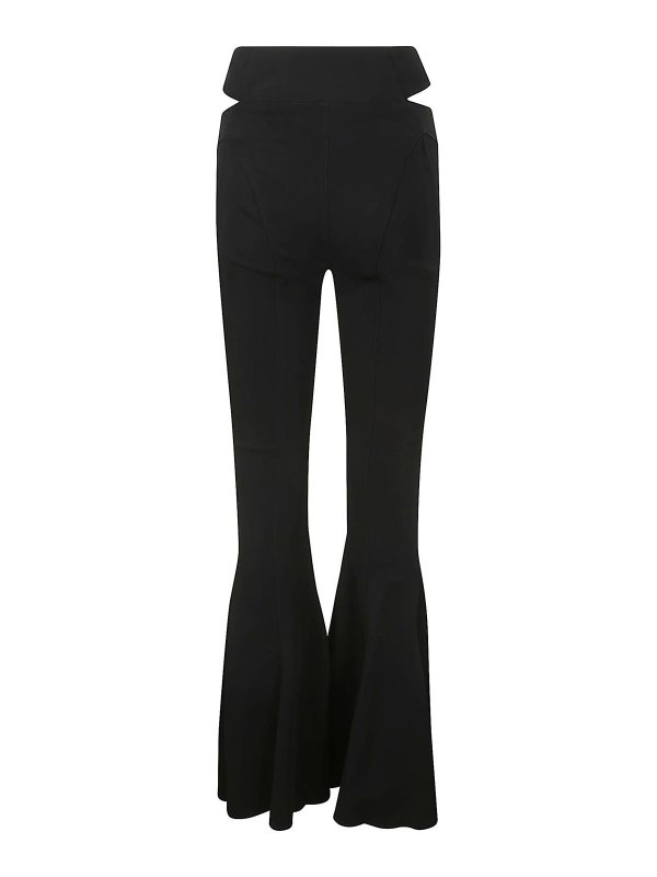 MUGLER: pantaloni casual online - Pantalone con cut out