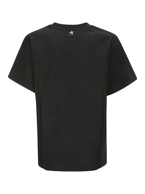 Mugler T-shirt with logo - Black - Women | 24P3TS0099D2841999