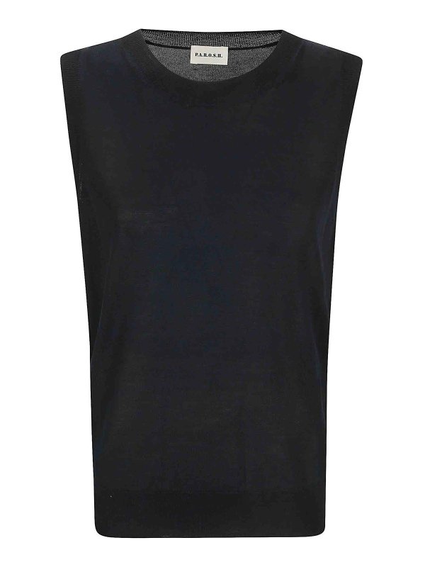 P.A.R.O.S.H.: waistcoats & gilets - Wool vest