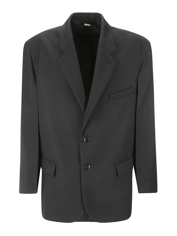 RANDOM IDENTITIES: Blazer - Blazer - Schwarz