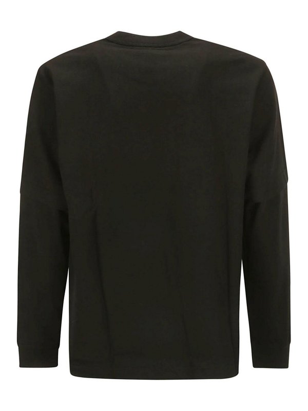 Sacai: T-shirts online - T-Shirt - Schwarz