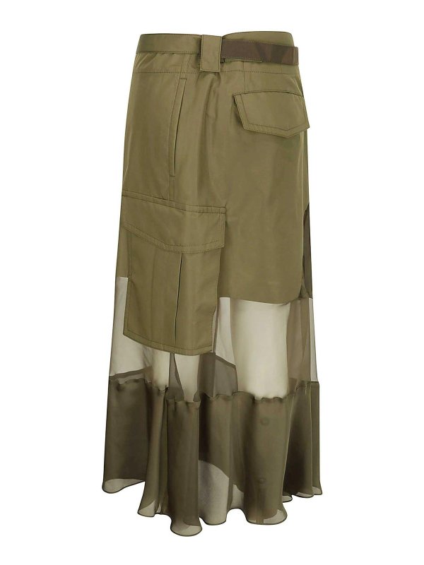 Sacai: Gonne Lunghe online - Gonna lunga