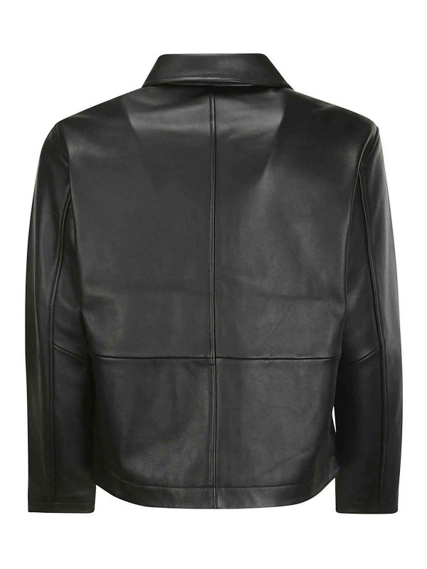 SUNFLOWER: leather jacket online - Short leather jacket