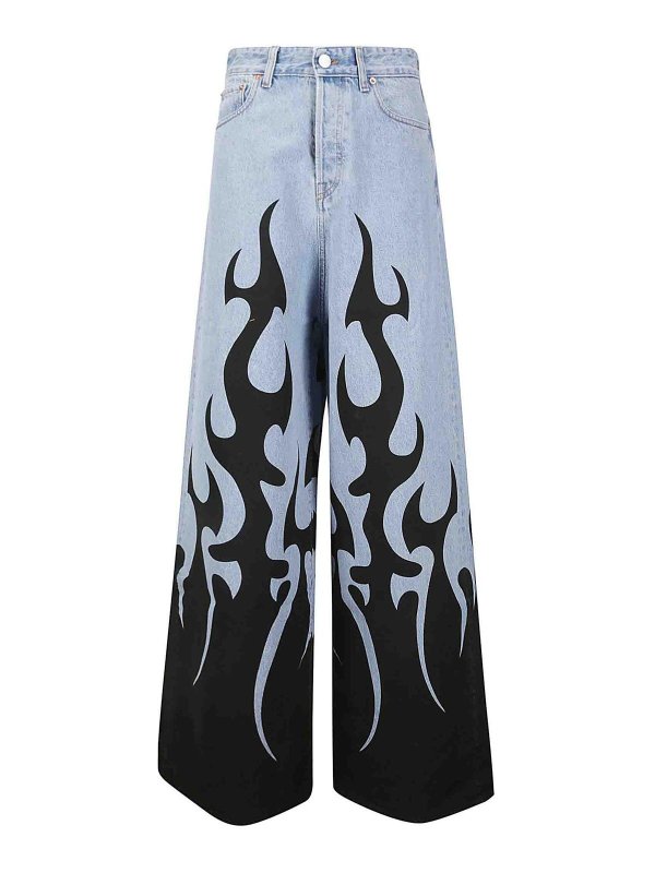 VETEMENTS: straight leg jeans - Jeans