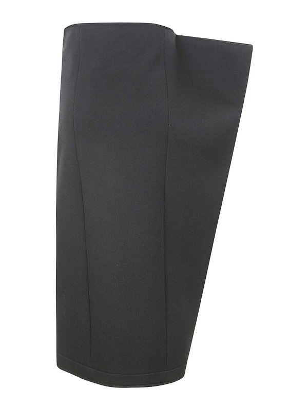 STEFANO MORTARI: Faldas media pierna y semilargas online - Falda Semilarga - Negro