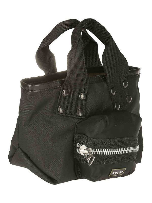 Sacai: Bolsos Shopping online - Bolso Shopping - Negro