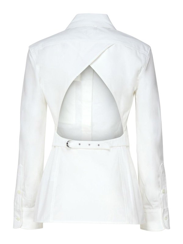 JACQUEMUS: shirts online - White cotton shirt