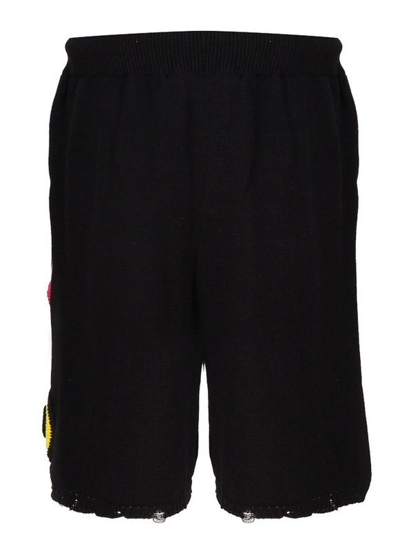 BARROW: pantaloni shorts online - Shorts with patches