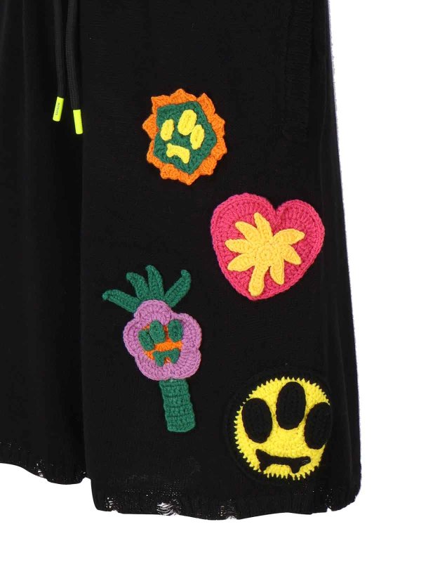 The Best Shops BARROW: pantaloni shorts - Shorts with patches