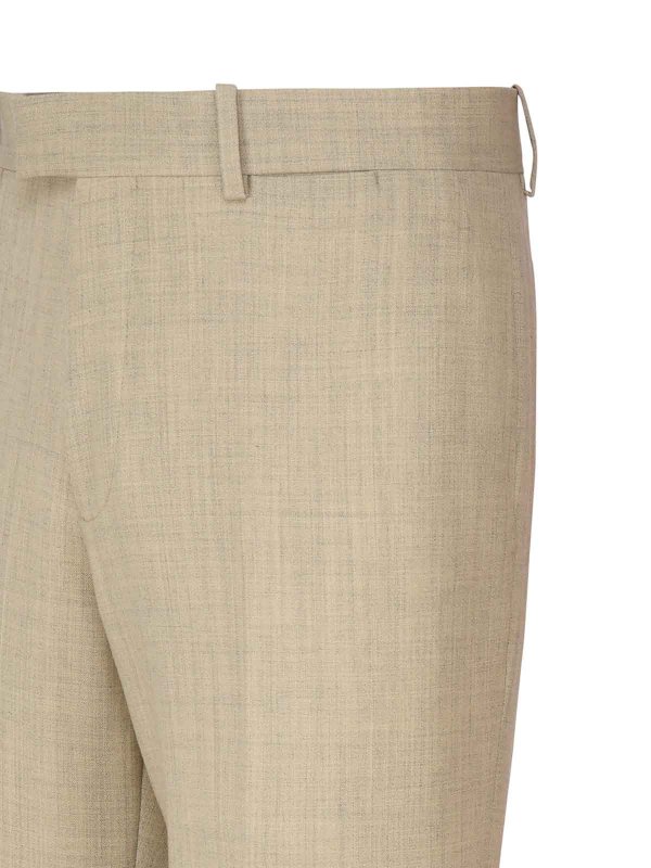 The Best Shops BURBERRY: Tailored & Formal trousers - Wool tailored pants