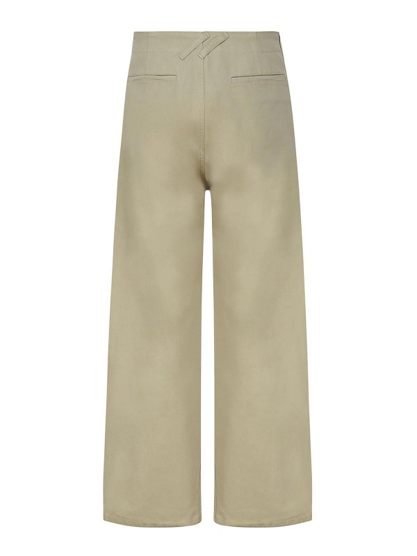 BURBERRY: casual trousers online - Beige casual pants