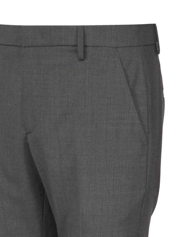 The Best Shops DONDUP: casual trousers - Virgin wool trousers