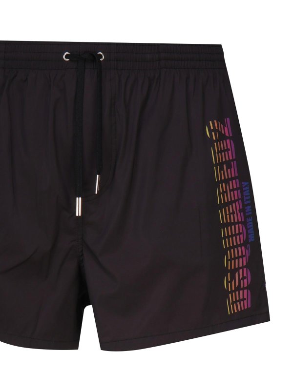 The Best Shops DSQUARED2: Swim shorts & swimming trunks - Boxer costume with logo