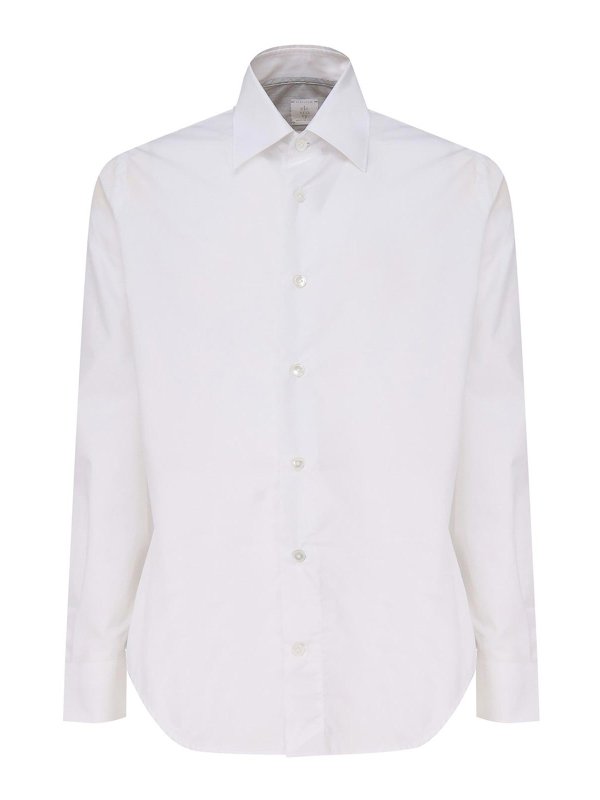 ELEVENTY: Camisas - Camisa - Blanco