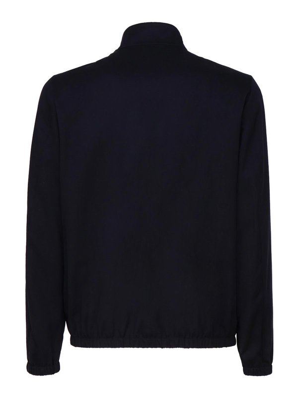 ELEVENTY: casual jackets online - Silk jacket with mock neck