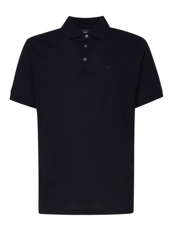 EMPORIO ARMANI: ポロシャツ - ポロシャツ - 黒