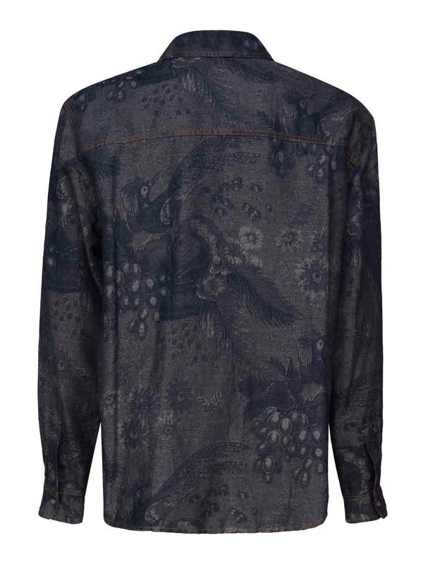 ETRO: シャツ online - シャツ - ブルー